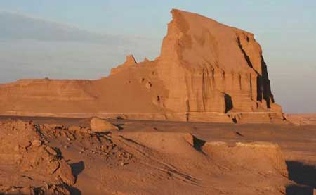 کویر لوت - Dasht-e Lut در ایران داغترین نقطه جهان