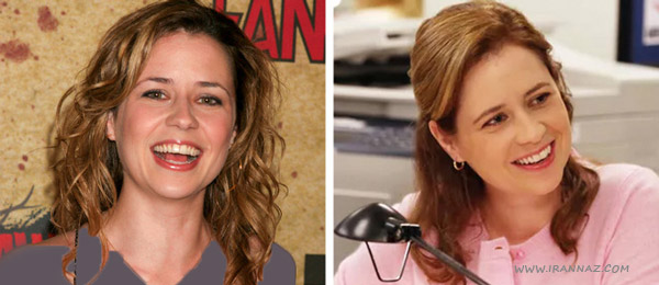 جنا فیشر - Jenna Fischer در نقش پم بیزلی در برنامه "اداره - The Office"