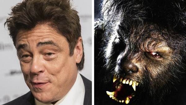 بنیسیو دل تورو - Benicio del Toro در فیلم "مرد گرگ نما"