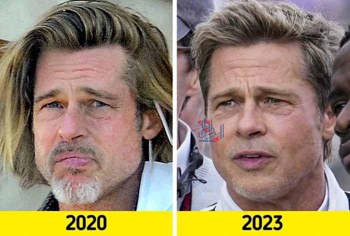 پیت از شریک عاطفی اش راضی است ، سوژه شدن تغییر چهره عجیب برد پیت - Brad Pitt